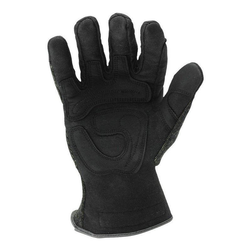 Ironclad HEATWORX REINFORCED; Heat and Cut Resistant Gloves, Palm Heat Protection Rated up to 450Â°F, (1 Pair), Black - Image 2